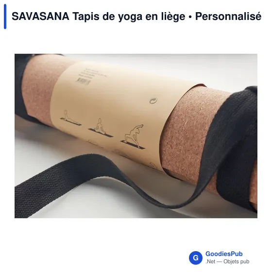 SAVASANA Tapis de yoga en liège - Image 4
