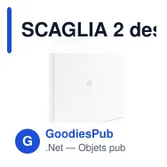 SCAGLIA 2 dessous de plat en d'acacia - Miniature 6