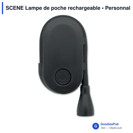 Lampe de poche personnalisable SCENE avec logo - Image 2