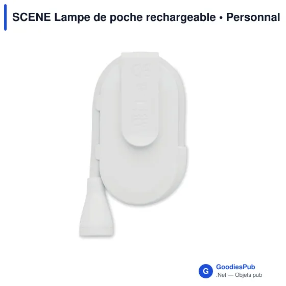 Lampe de poche personnalisable SCENE avec logo - Image 12