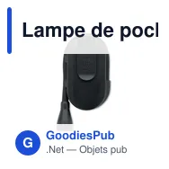 Lampe de poche personnalisable SCENE avec logo - Miniature 3