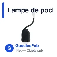 Lampe de poche personnalisable SCENE avec logo - Miniature 4