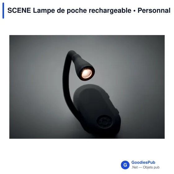 Lampe de poche personnalisable SCENE avec logo - Image 5