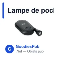 Lampe de poche personnalisable SCENE avec logo - Miniature 6