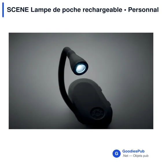 Lampe de poche personnalisable SCENE avec logo - Image 7