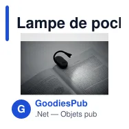 Lampe de poche personnalisable SCENE avec logo - Miniature 8