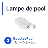 Lampe de poche personnalisable SCENE avec logo - Miniature 10