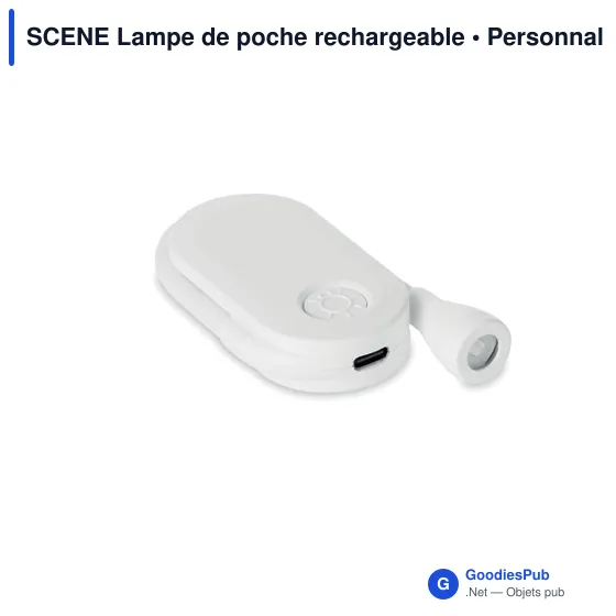Lampe de poche personnalisable SCENE avec logo - Image 10