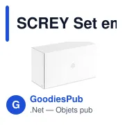 Set d'embouts de tournevis personnalisable SCREY - 32 piècesavec logo - Miniature 5