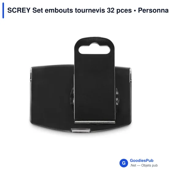 Set d'embouts de tournevis personnalisable SCREY - 32 piècesavec logo - Image 7