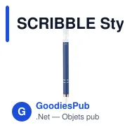SCRIBBLE Stylo en aluminium recyclé - Miniature 7