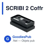 SCRIBI 2 Coffret cadeau pièces - Miniature 1