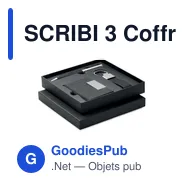 SCRIBI 3 Coffret cadeau pièces - Miniature 1