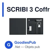 SCRIBI 3 Coffret cadeau pièces - Miniature 2
