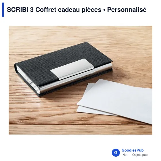 SCRIBI 3 Coffret cadeau pièces - Image 6