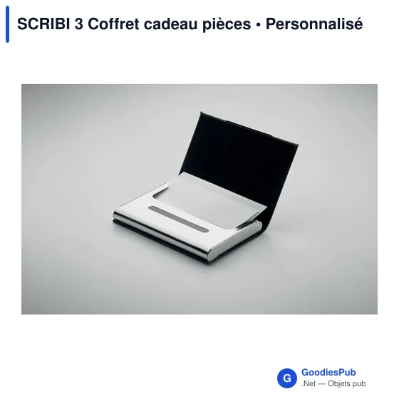 SCRIBI 3 Coffret cadeau pièces - Image 7