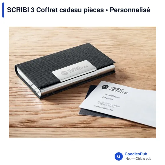 SCRIBI 3 Coffret cadeau pièces - Image 8