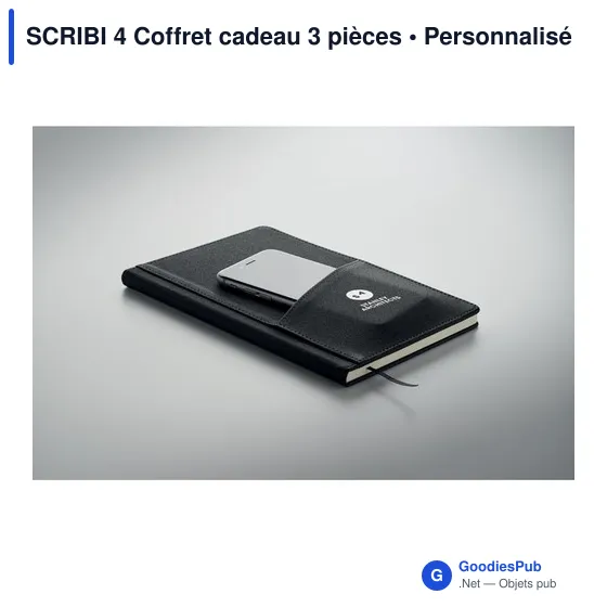 SCRIBI 4 Coffret cadeau 3 pièces - Image 6