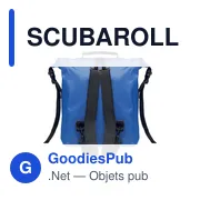 SCUBAROLL Sac à dos enroulable étanche - Miniature 3