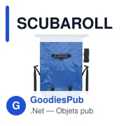 SCUBAROLL Sac à dos enroulable étanche - Miniature 6