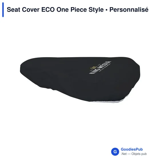 Housse de selle personnalisable en plastique recyclé - Seat Cover ECO Oneavec logo - Image 5