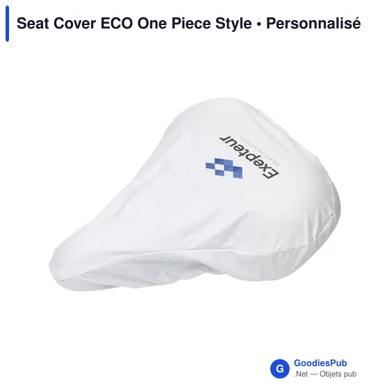 Housse de selle personnalisable en plastique recyclé - Seat Cover ECO Oneavec logo - Image 6
