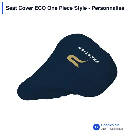 Housse de selle personnalisable en plastique recyclé - Seat Cover ECO Oneavec logo - Image 7