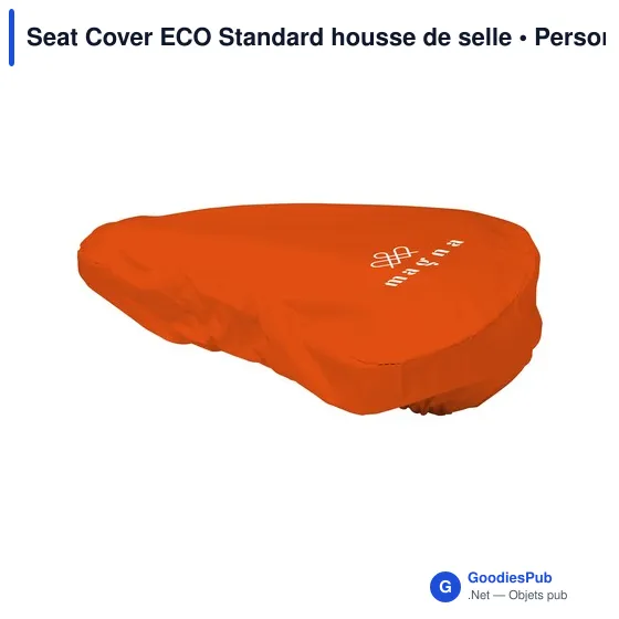 Housse de selle personnalisable en PVC recyclé avec logo - Image 10
