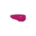 Variante rose foncé - Housse de selle personnalisable en PVC recyclé avec logo