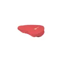 Variante rose - Housse de selle personnalisable en PVC recyclé avec logo