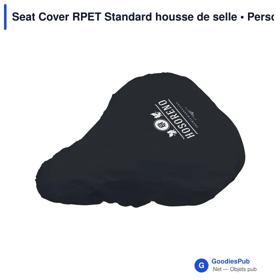 Housse de selle personnalisable en RPET pour logo d'entreprise - Image 11