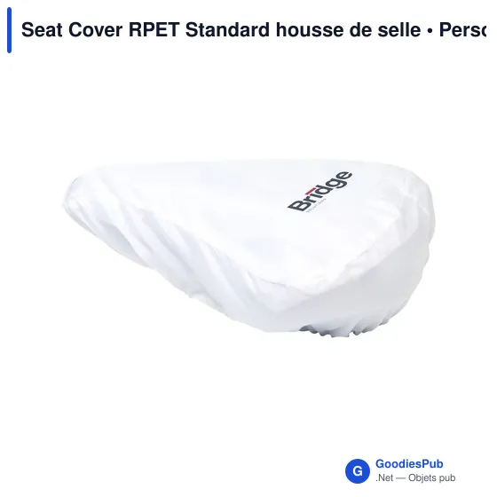 Housse de selle personnalisable en RPET pour logo d'entreprise - Image 3