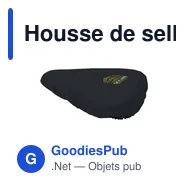 Housse de selle personnalisable en RPET pour logo d'entreprise - Miniature 9