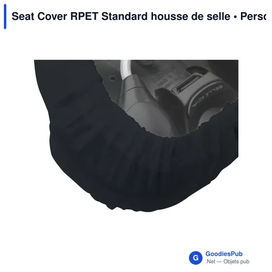 Housse de selle personnalisable en RPET pour logo d'entreprise - Image 10