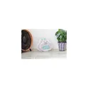 Variante blanc - Housse de selle personnalisable en RPET pour logo d'entreprise