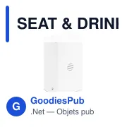 SEAT & DRINK Tabouret/table pliable - Miniature 6