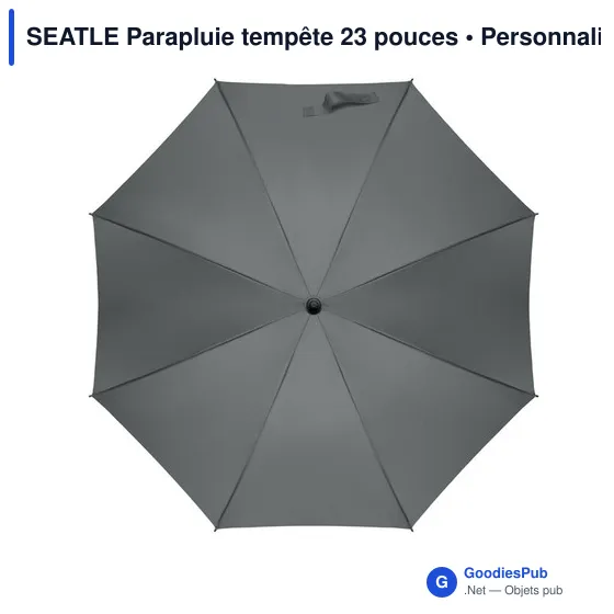 SEATLE Parapluie tempête 23 pouces - Image 2