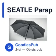 SEATLE Parapluie tempête 23 pouces - Miniature 4