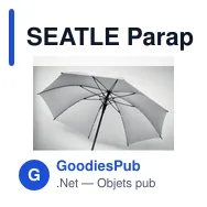 SEATLE Parapluie tempête 23 pouces - Miniature 9
