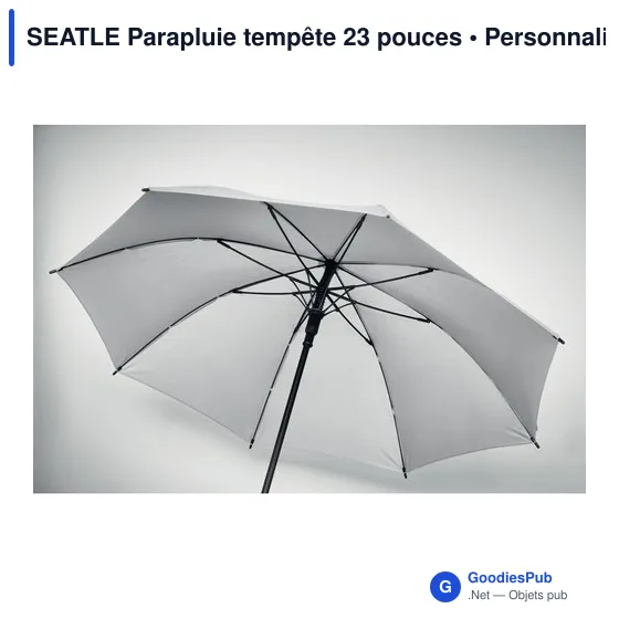 SEATLE Parapluie tempête 23 pouces - Image 9