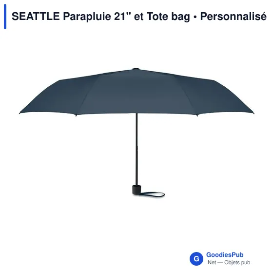 SEATTLE Parapluie 21'' et Tote bag - Image 2