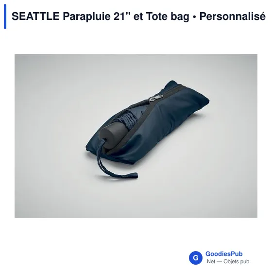 SEATTLE Parapluie 21'' et Tote bag - Image 3