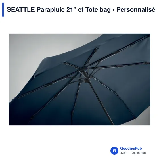 SEATTLE Parapluie 21'' et Tote bag - Image 5
