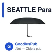 SEATTLE Parapluie 21'' et Tote bag - Miniature 9