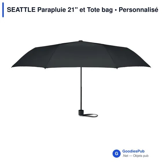 SEATTLE Parapluie 21'' et Tote bag - Image 9