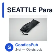 SEATTLE Parapluie 21'' et Tote bag - Miniature 10