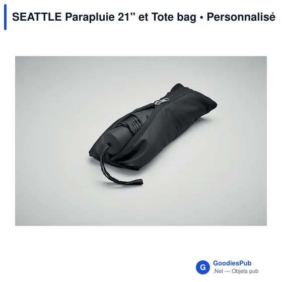 SEATTLE Parapluie 21'' et Tote bag - Image 10