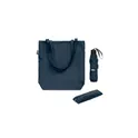 Variante bleu - SEATTLE Parapluie 21'' et Tote bag