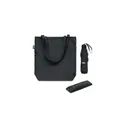 Variante noir - SEATTLE Parapluie 21'' et Tote bag