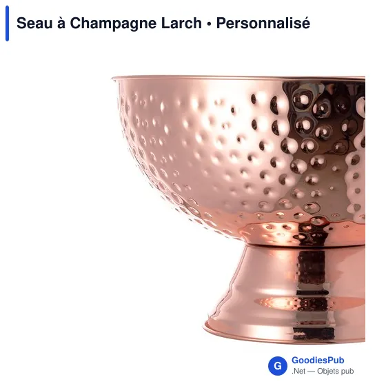 Seau à Champagne Larch - Image 2